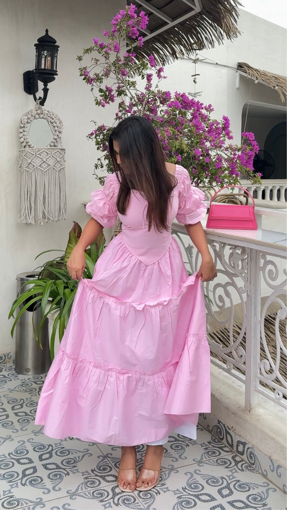 Lila Whirl Dress