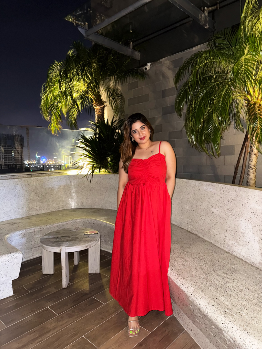 Scarlet maxi dress