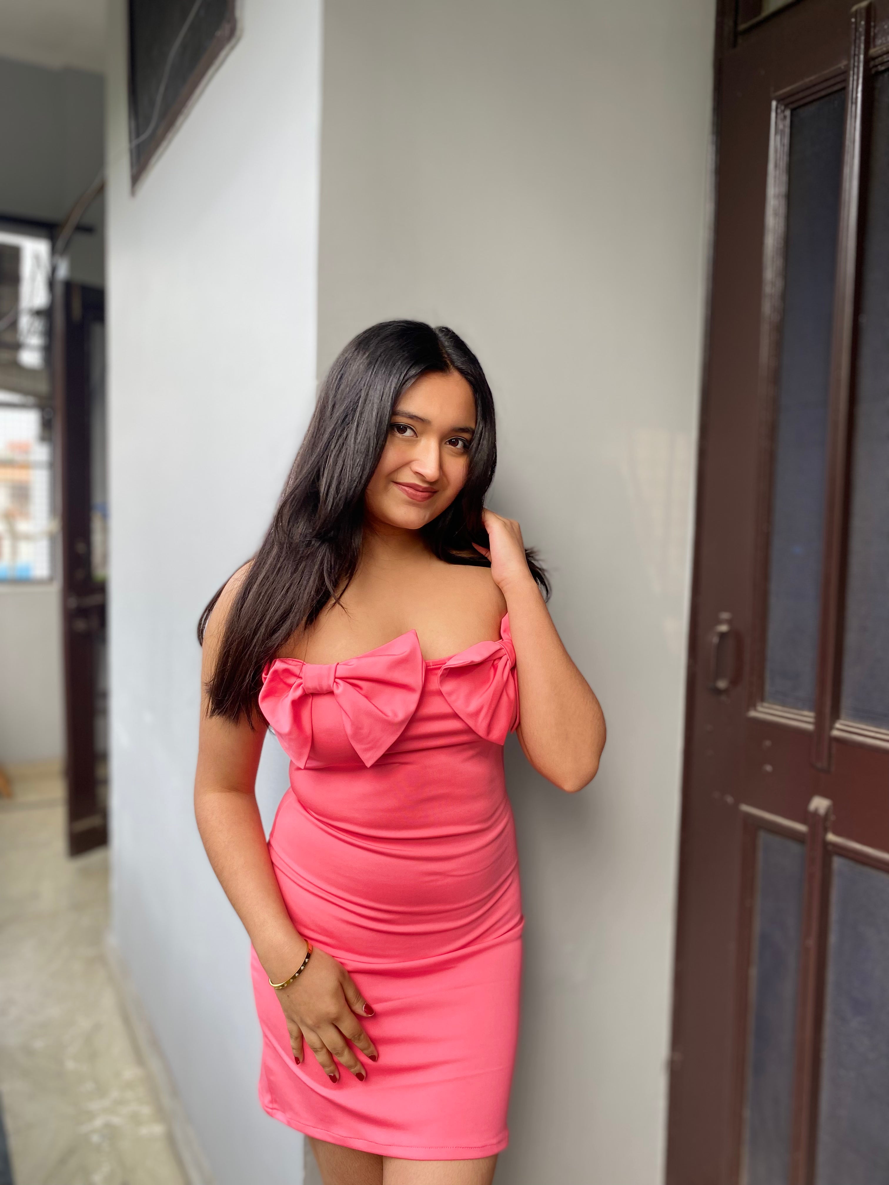 Bubble Bow Dress